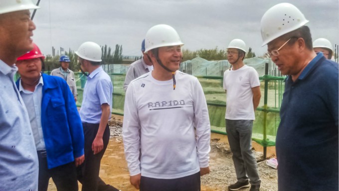 石培文董事長赴古浪八步沙項目現(xiàn)場檢查安全生產(chǎn)工作