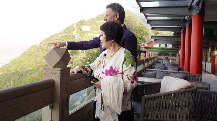 甘肅文旅國際推廣考察團·甘肅行代表在如驛部落·蘭山參觀體驗